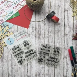 Set de sellos acrílicos Decembrrr Cocoloko