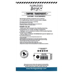 Set de sellos acrílicos Tout ce qui compte Christmas Cocooning Florilèges Design