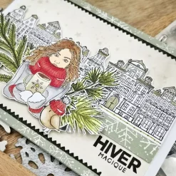 Set de Sellos Acrílicos Tu Momento Enchantement Florilèges Design