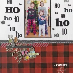 Set de sellos acrílicos Wonderful time Christmas Cocooning Florilèges Design