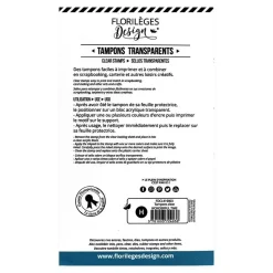 Set de sellos acrílicos Wonderful time Christmas Cocooning Florilèges Design