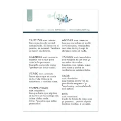 Set de sellos definiciones Indigo Cocoloko