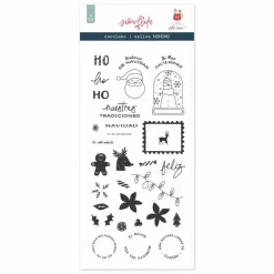 Set de sellos Hohoho Snowflake Cocoloko