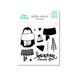 Set de sellos Pingu Wonderland Lora Bailora