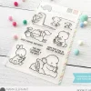 Set de sellos transparentes Book Club Mama Elephant