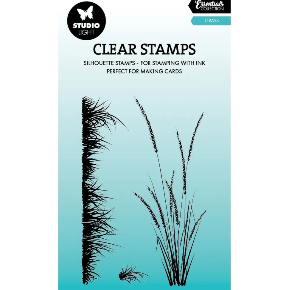 Set de sellos transparentes Grass Essentials Studio Light