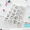 Set de sellos transparentes Little Pig Agenda Mama Elephant
