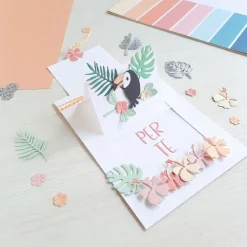 Set de Troqueles Alfabeto Tropical Dream ModaScrap