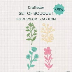 Set de Troqueles Bouquet Craftelier