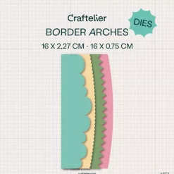 Set de Troqueles de Bordes Arcos Craftelier