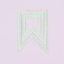 Set de troqueles Esenciales Mini Banderines Craftelier