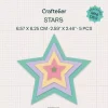 Set de troqueles Esenciales Mini Estrellas Craftelier