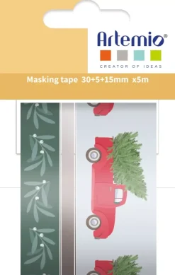 Set de Washi Tape Truck Christmas Time Artemio