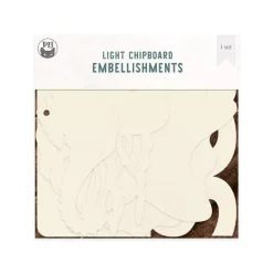 Set Die-Cuts Light Chipboard Album Base Sea la vie P13