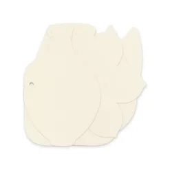 Set Die-Cuts Light Chipboard Album Base Flowerish P13 15x15cm