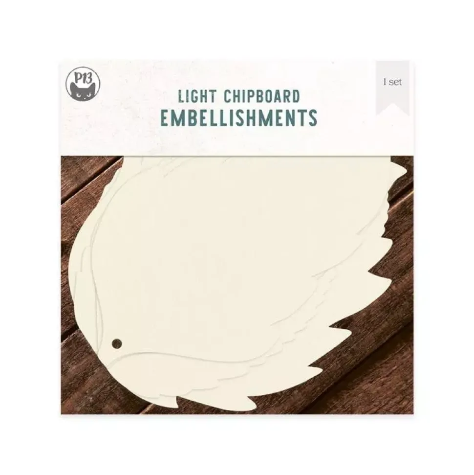 Set Die-Cuts Light Chipboard Album Base Precious P13