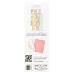 Set lomos adhesivos Floral Thermal Cinch We R Makers