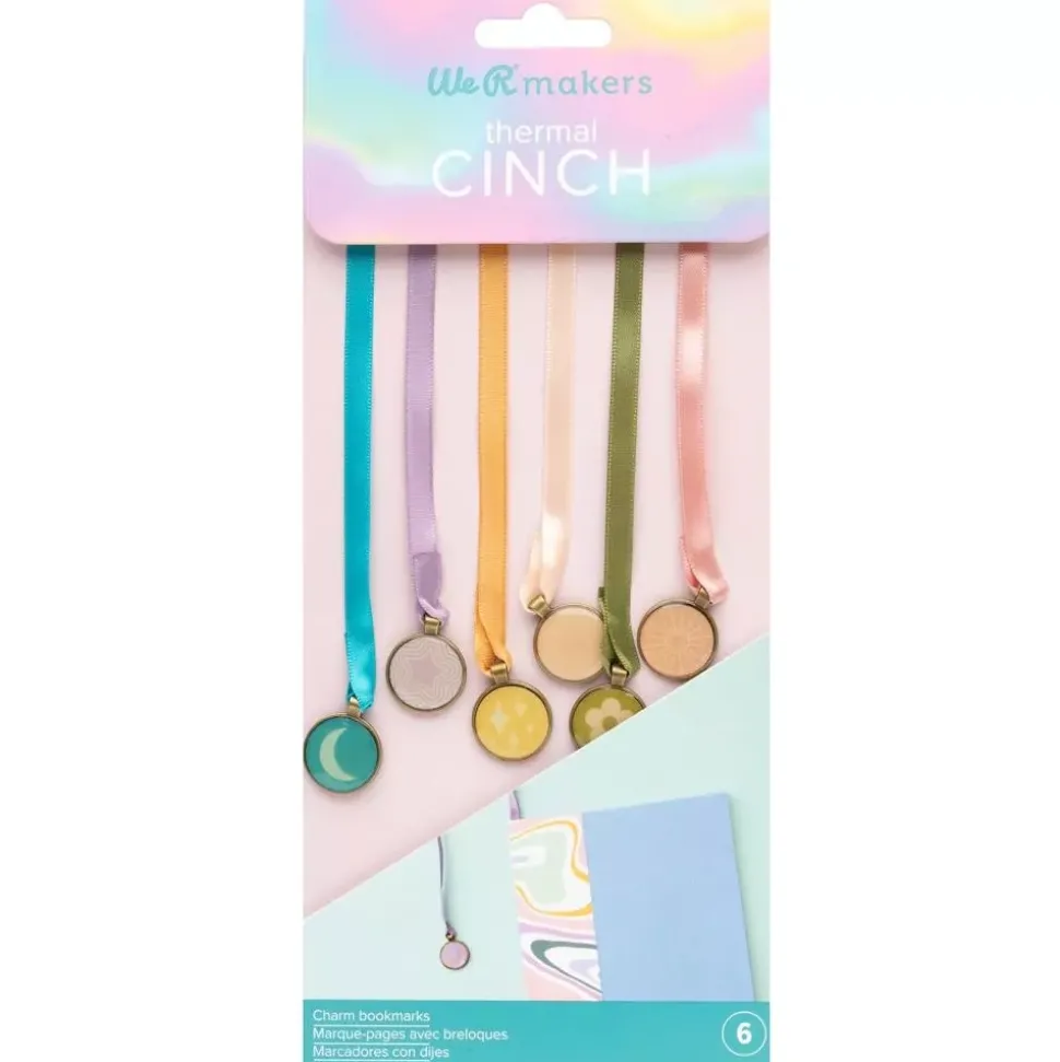 Set marcapáginas Charms Thermal Cinch We R Makers