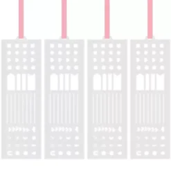 Set marcapáginas Stencils Thermal Cinch We R Makers