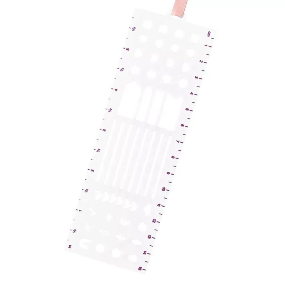 Set marcapáginas Stencils Thermal Cinch We R Makers