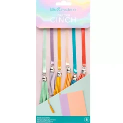 Set marcapáginas Tassels Thermal Cinch We R Makers