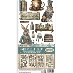 Set Paper Cut-outs Alterego Stamperia