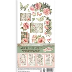 Set Paper Cut-outs House of Roses Stamperia