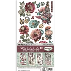 Set Paper Cut-outs Master of Magic Stamperia