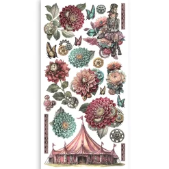 Set Paper Cut-outs Master of Magic Stamperia