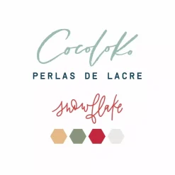 Set perlas de lacre Snowflake Cocoloko