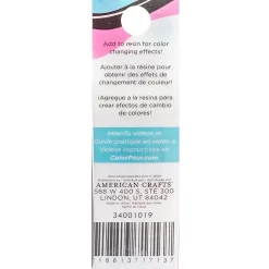 Set Polvos Color Changing Color Pour Resin American Crafts 6gr