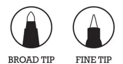 Set Rotuladores de embossing para caligrafía Ranger 02