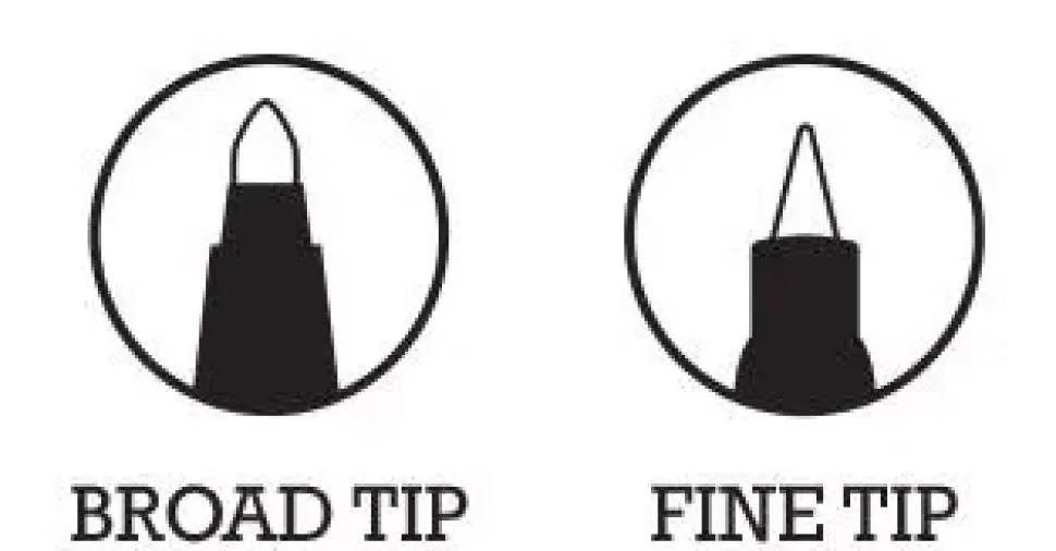 Set Rotuladores de embossing para caligrafía Ranger 02