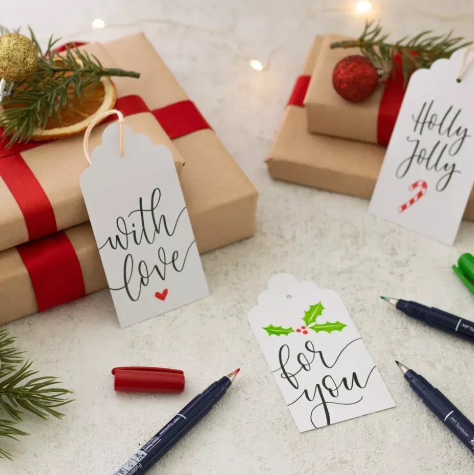 Set Santa s Little Helper Etiquetas Tombow