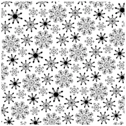 Set sellos transparentes Copos de Nieve Let it Snow Artemio