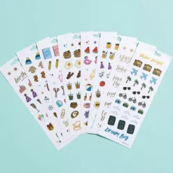Set Stickers All the Things Icons Happy Planner