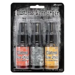 Set Tintas Spray Distress Mica Stain Halloween Tim Holtz Ranger 01 29ml