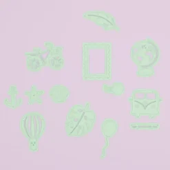 Set troqueles Mini Tiempo Libre Craftelier