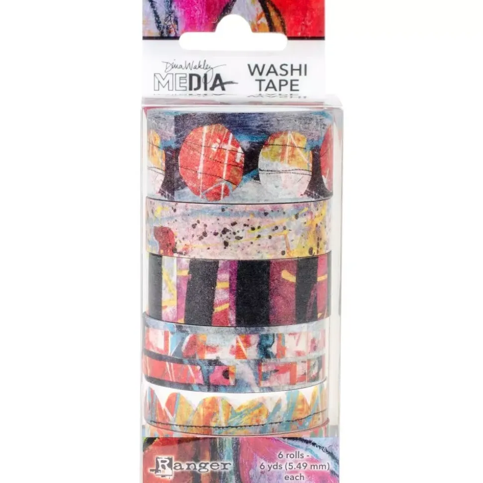 Set Washi Tapes Dina Wakley Media Ranger 02