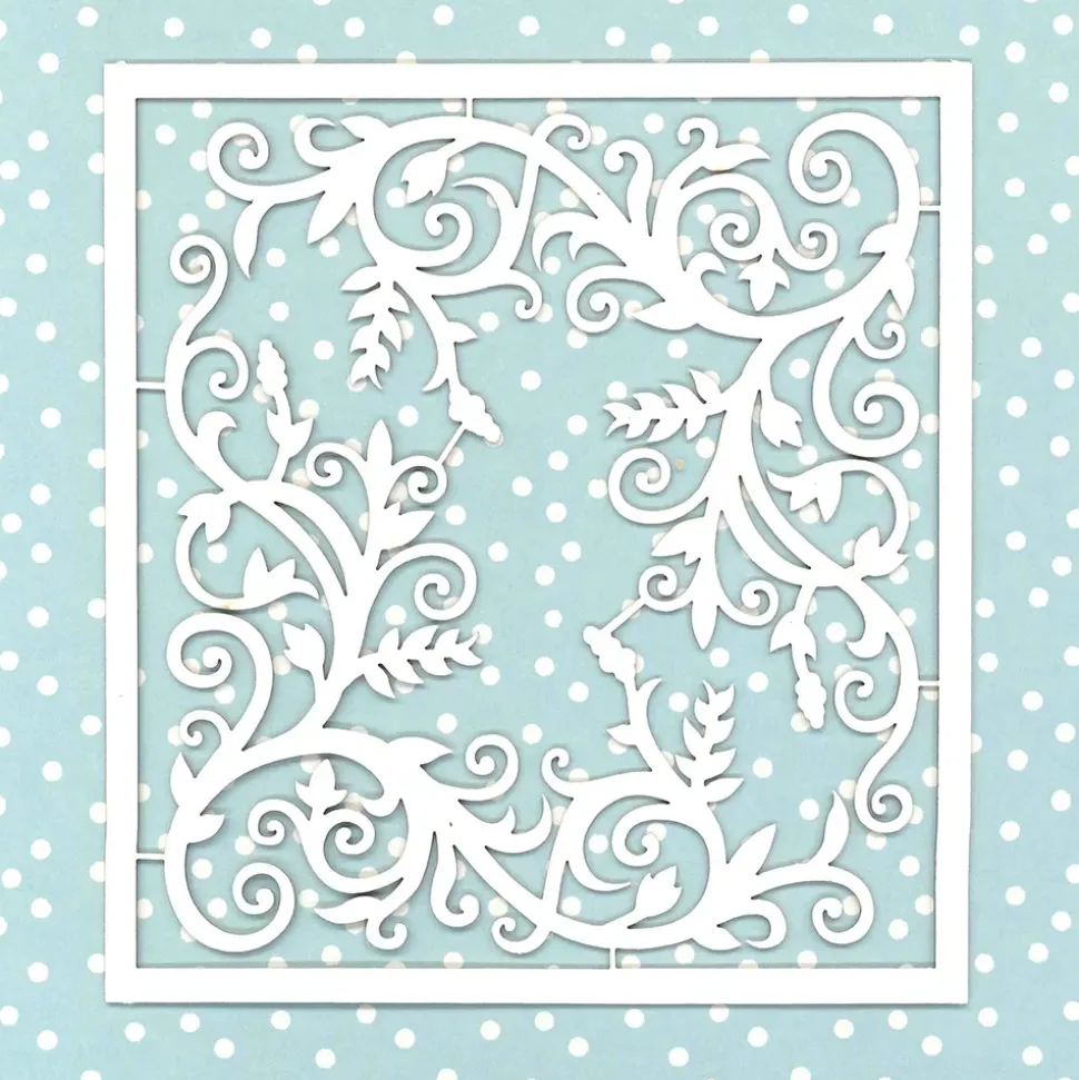 Silueta de cartón Esquineras de filigrana Dayka