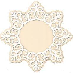 Silueta de cartón Estrella de filigrana Dayka