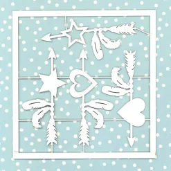 Silueta de cartón Flechas indias Dayka