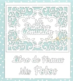 Silueta de cartón Libro de firmas Dayka