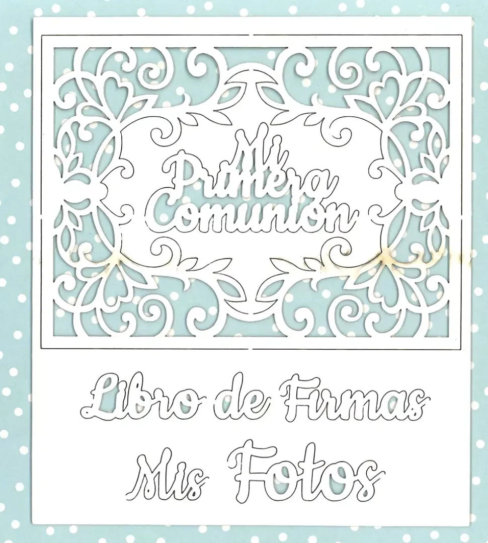 Silueta de cartón Libro de firmas Dayka