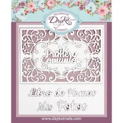 Silueta de cartón Libro de firmas Dayka