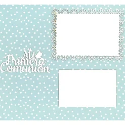 Silueta de cartón Marco mi primera comunión Dayka