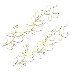 Silueta de cartón Ramas de acebo Dayka