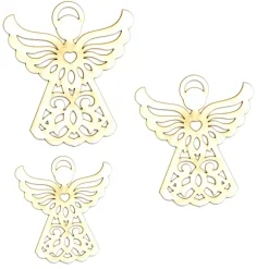 Silueta de cartón Set de angelitos Dayka