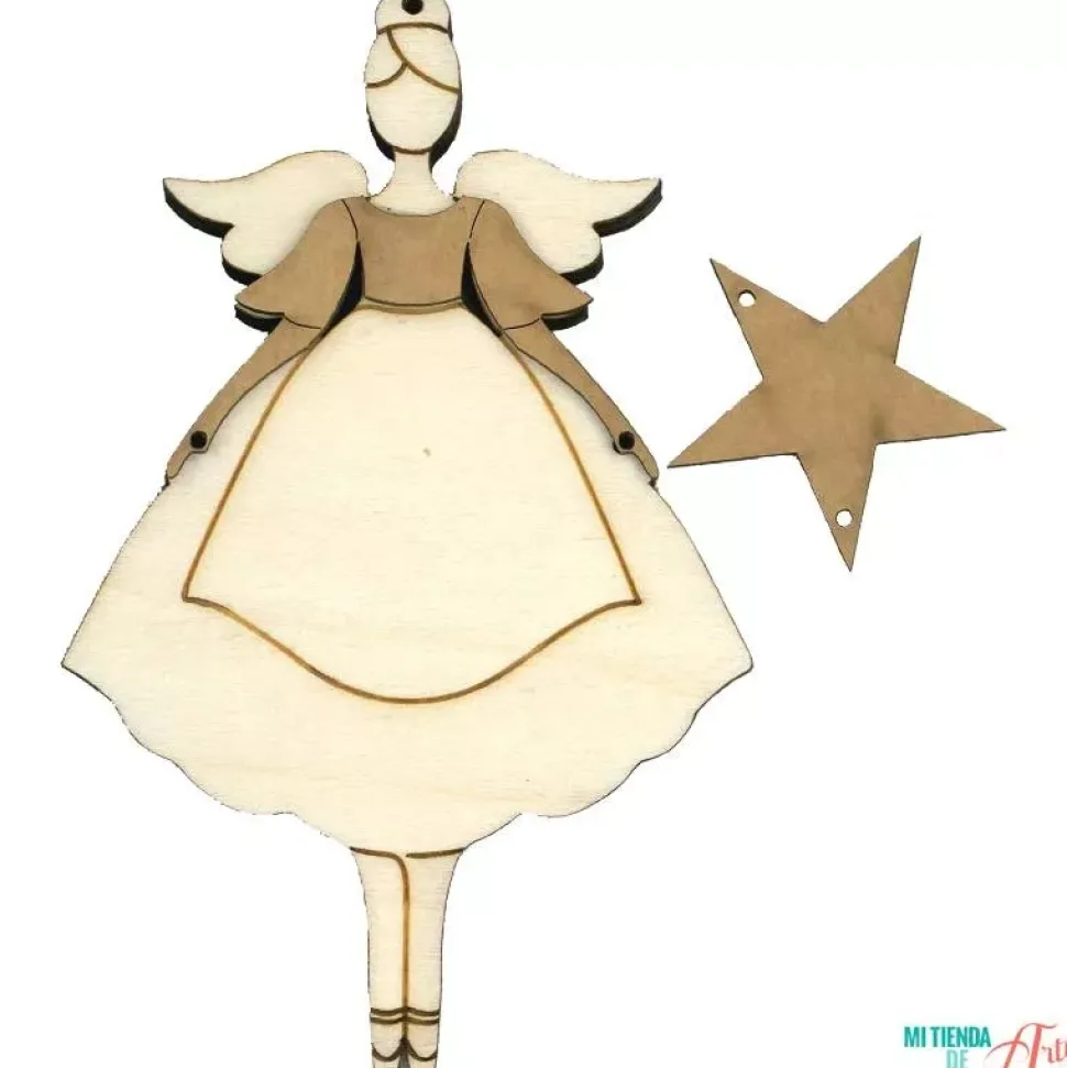 Silueta de DM Angelita estrella - Dayka