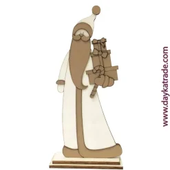 Silueta DM Papá Noel con regalos y peana Dayka